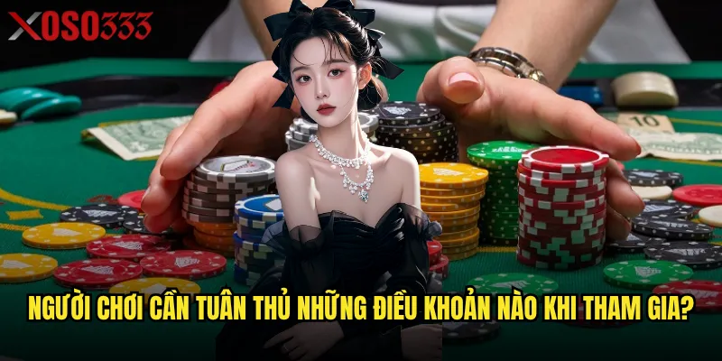 Người chơi cần tuân thủ những điều khoản nào khi tham gia?